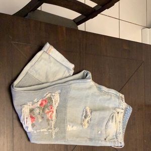 Ralph Lauren boyfriend skinny jeans.